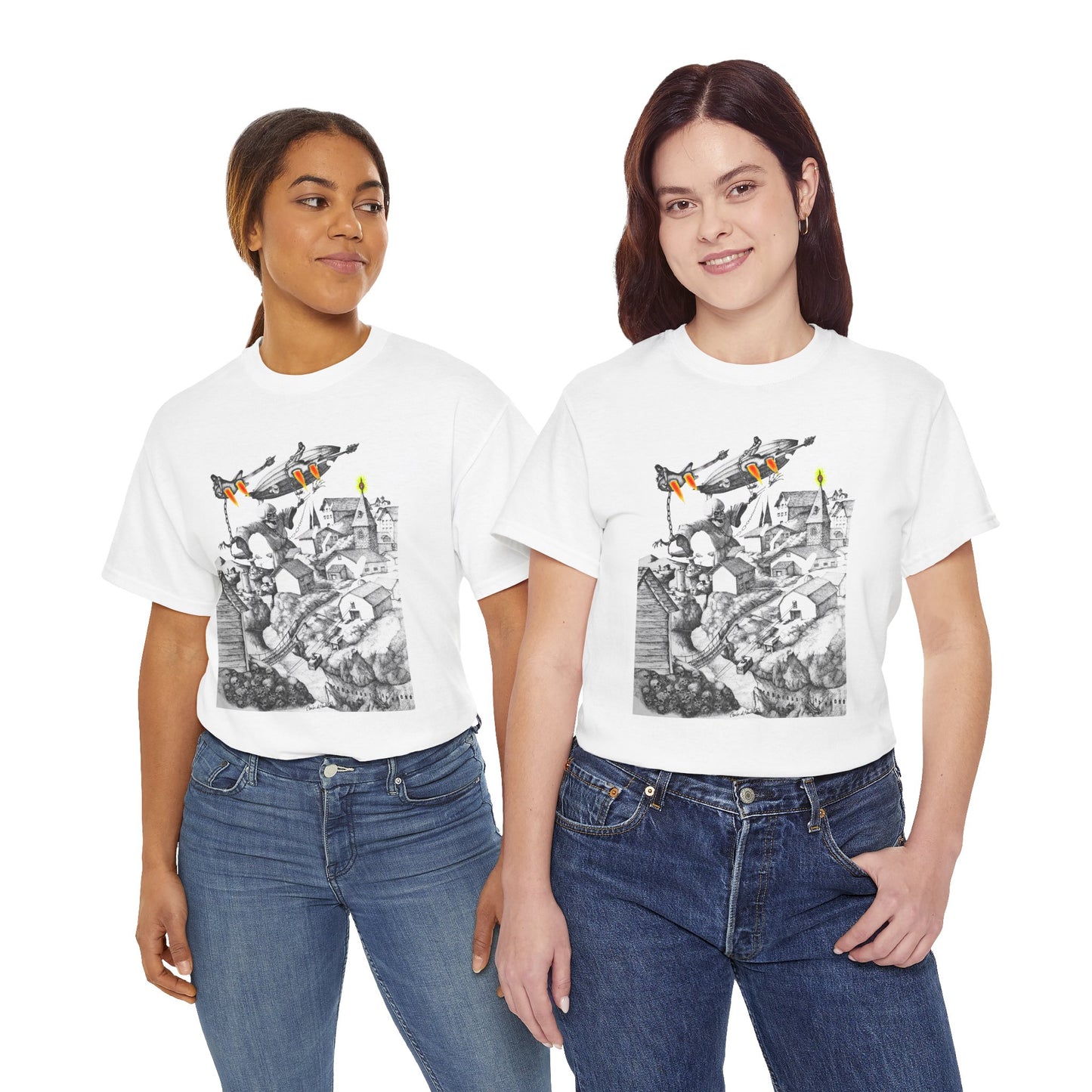 Rock and Roll Salvation Unisex Tee by Carlos di Paulo