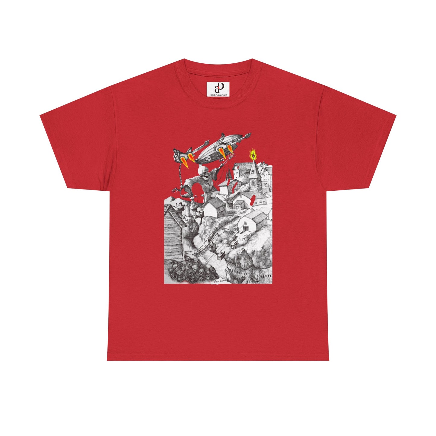 Rock and Roll Salvation Unisex Tee by Carlos di Paulo