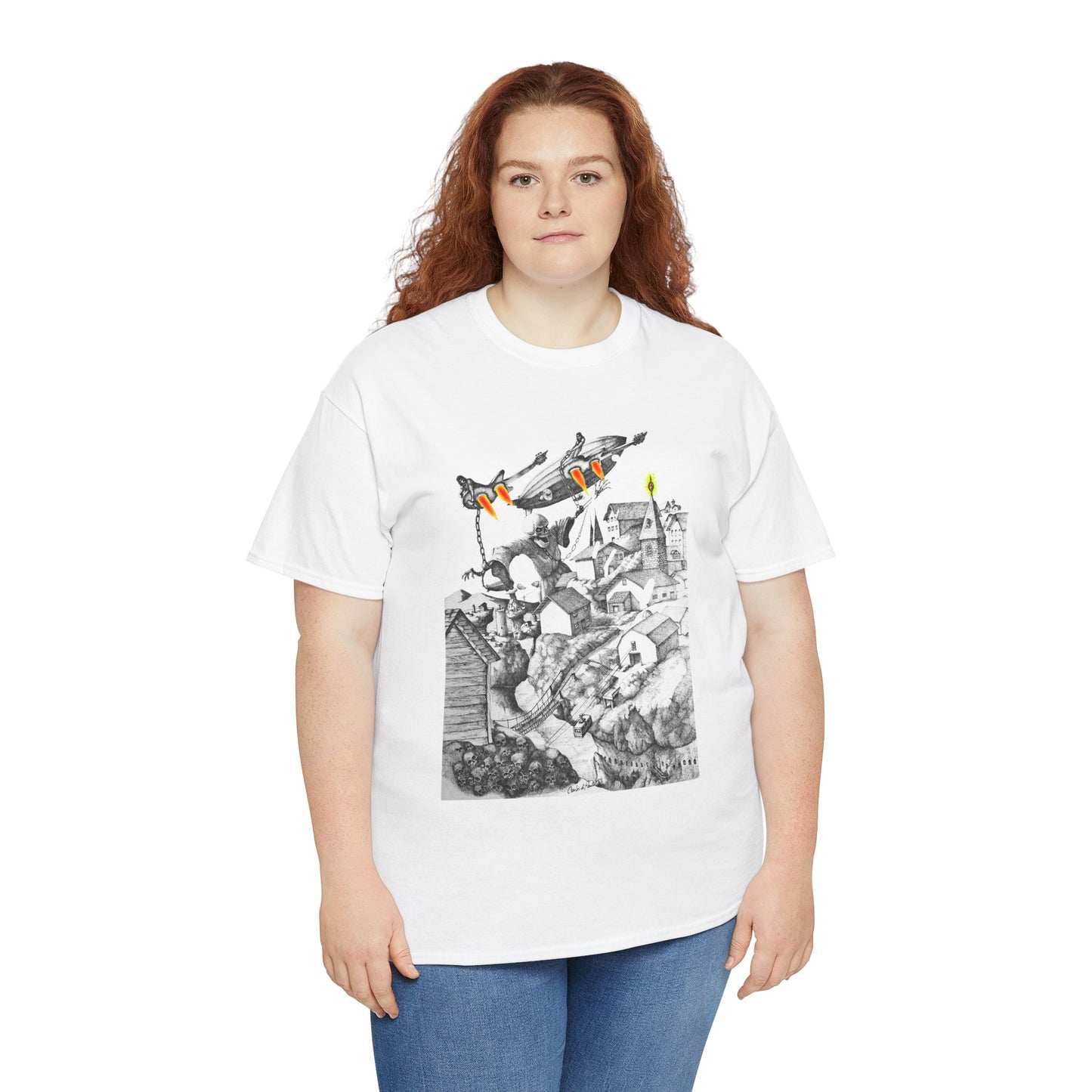 Rock and Roll Salvation Unisex Tee by Carlos di Paulo