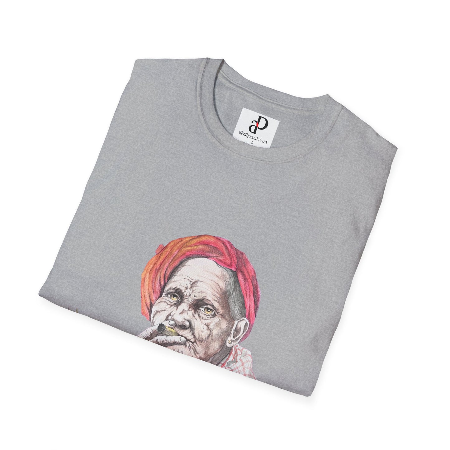 Artistic Vintage Portrait T-Shirt, Bohemian Tee, Unisex Casual Wear, Gift for Art Lovers, Unique Graphic Shirt, Everyday Style