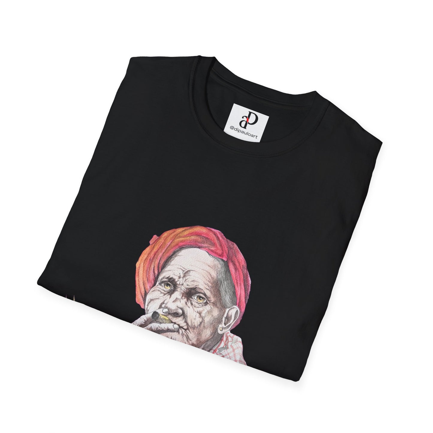 Artistic Vintage Portrait T-Shirt, Bohemian Tee, Unisex Casual Wear, Gift for Art Lovers, Unique Graphic Shirt, Everyday Style
