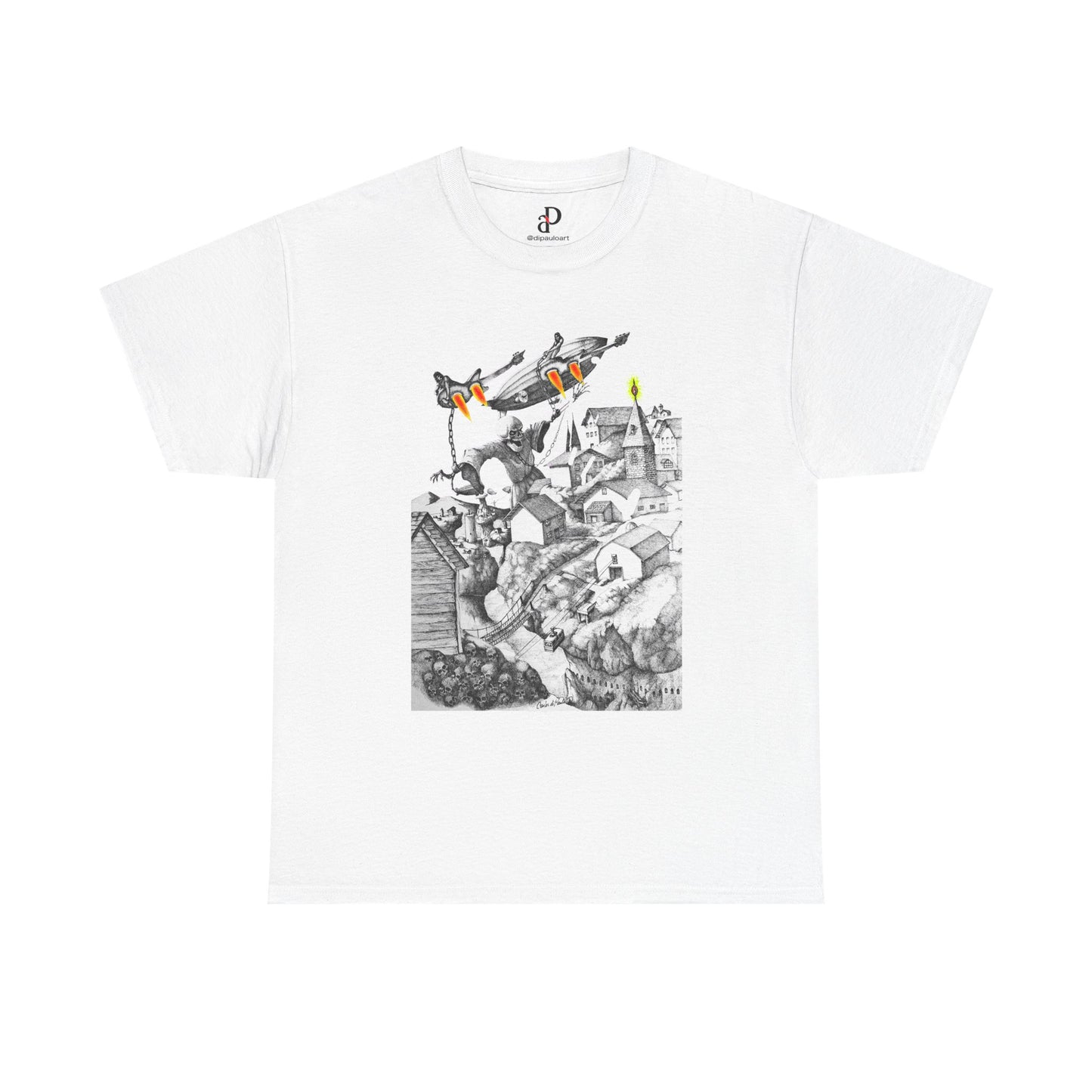 Rock and Roll Salvation Unisex Tee by Carlos di Paulo