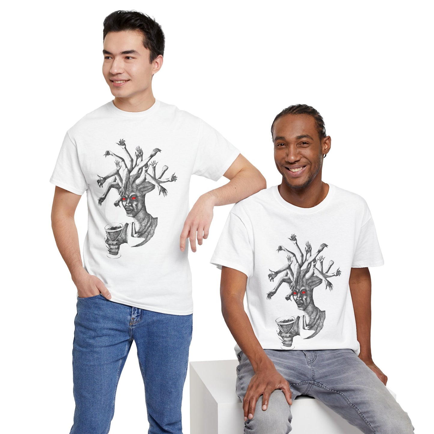 Medusa Unisex Tee by Carlos di Paulo - Limited Edition