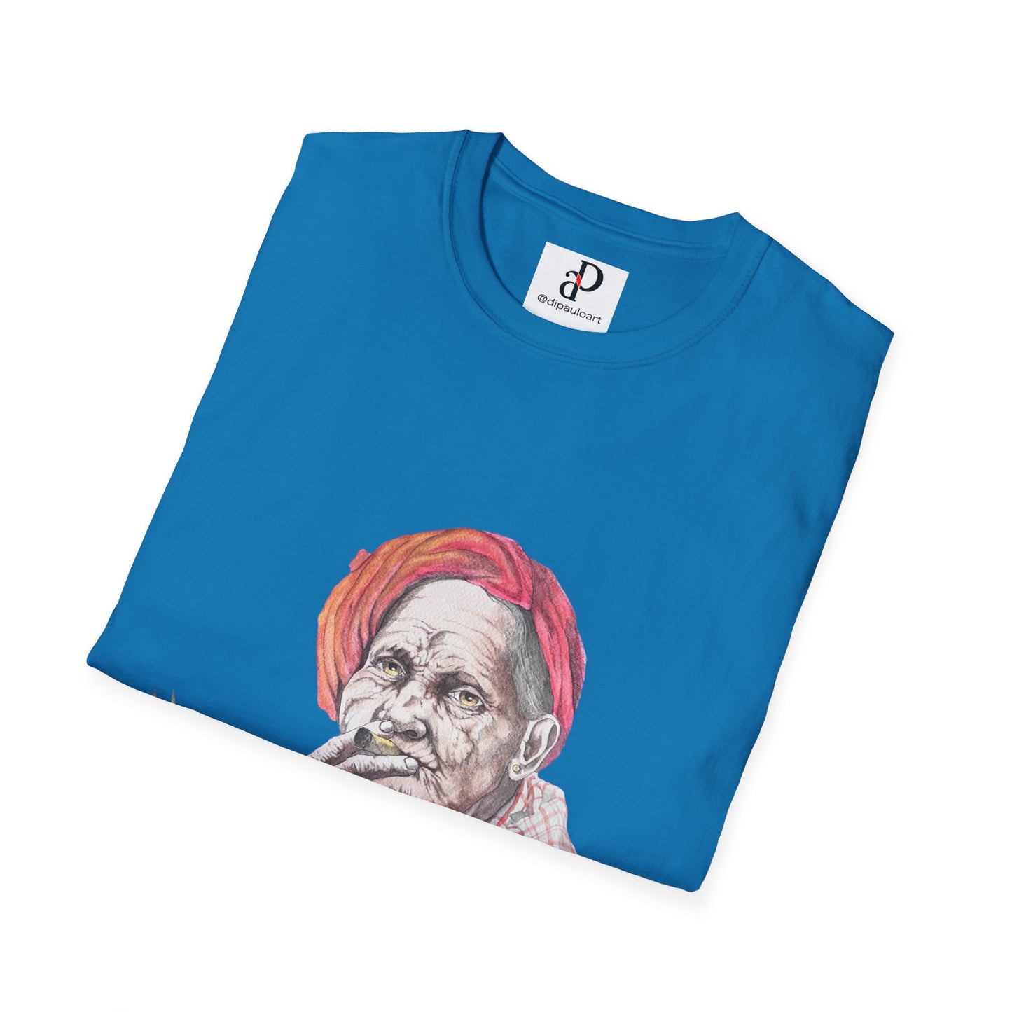 Artistic Vintage Portrait T-Shirt, Bohemian Tee, Unisex Casual Wear, Gift for Art Lovers, Unique Graphic Shirt, Everyday Style