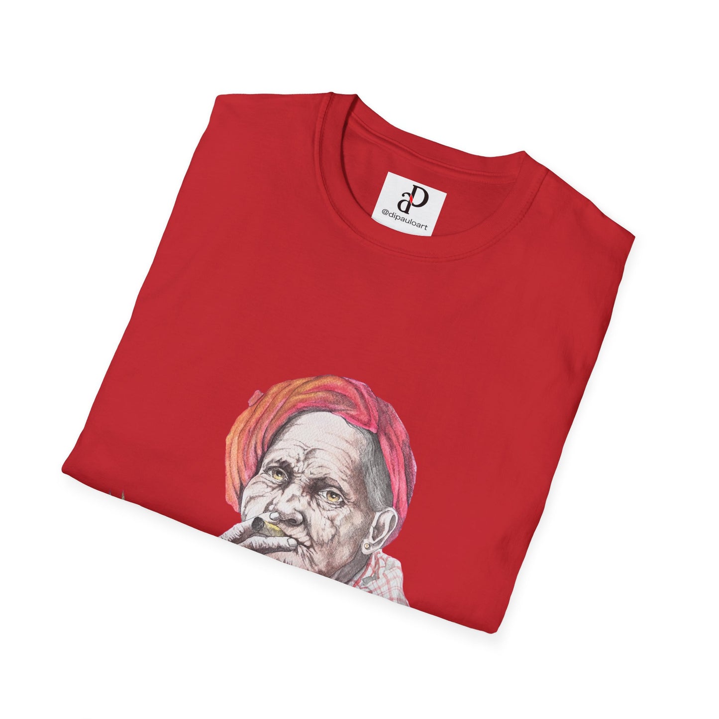 Artistic Vintage Portrait T-Shirt, Bohemian Tee, Unisex Casual Wear, Gift for Art Lovers, Unique Graphic Shirt, Everyday Style