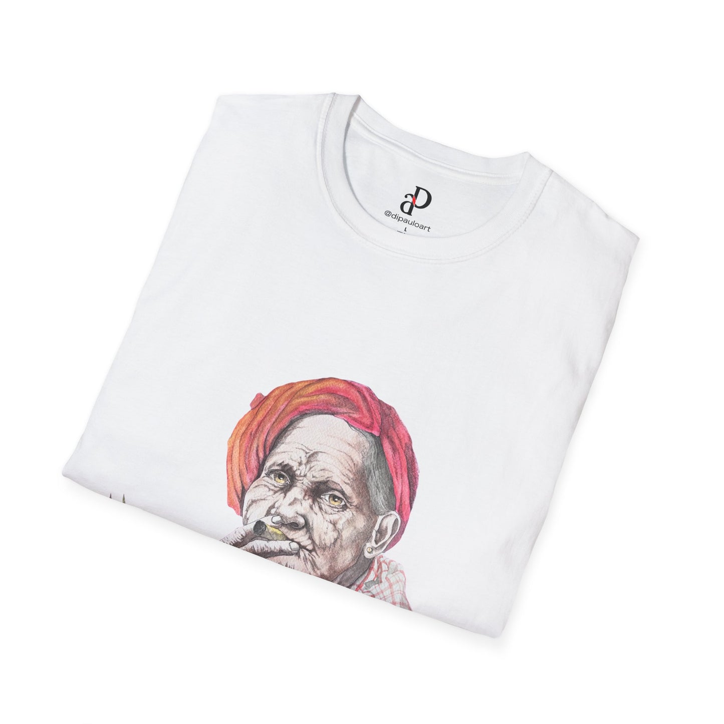 Artistic Vintage Portrait T-Shirt, Bohemian Tee, Unisex Casual Wear, Gift for Art Lovers, Unique Graphic Shirt, Everyday Style