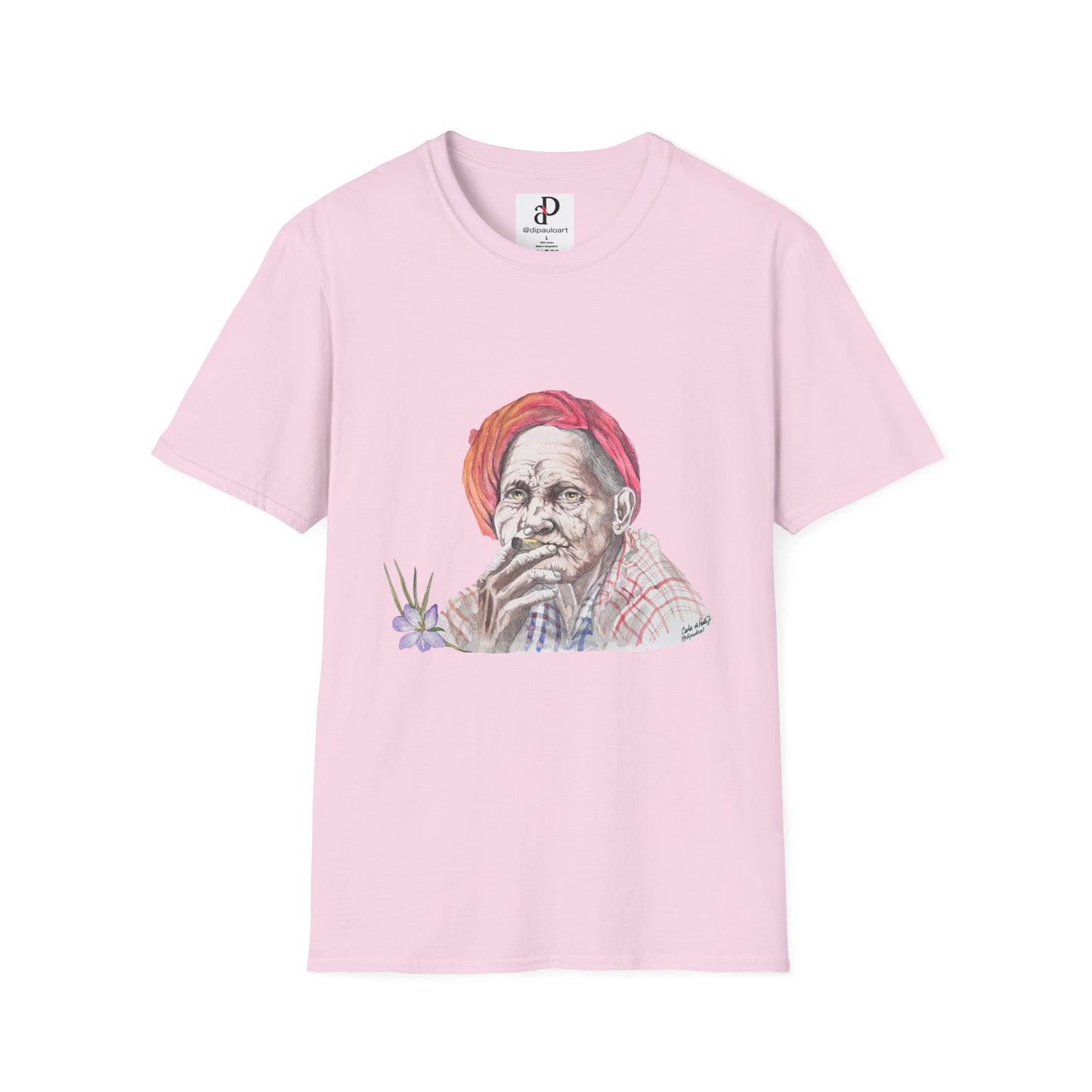 Artistic Vintage Portrait T-Shirt, Bohemian Tee, Unisex Casual Wear, Gift for Art Lovers, Unique Graphic Shirt, Everyday Style