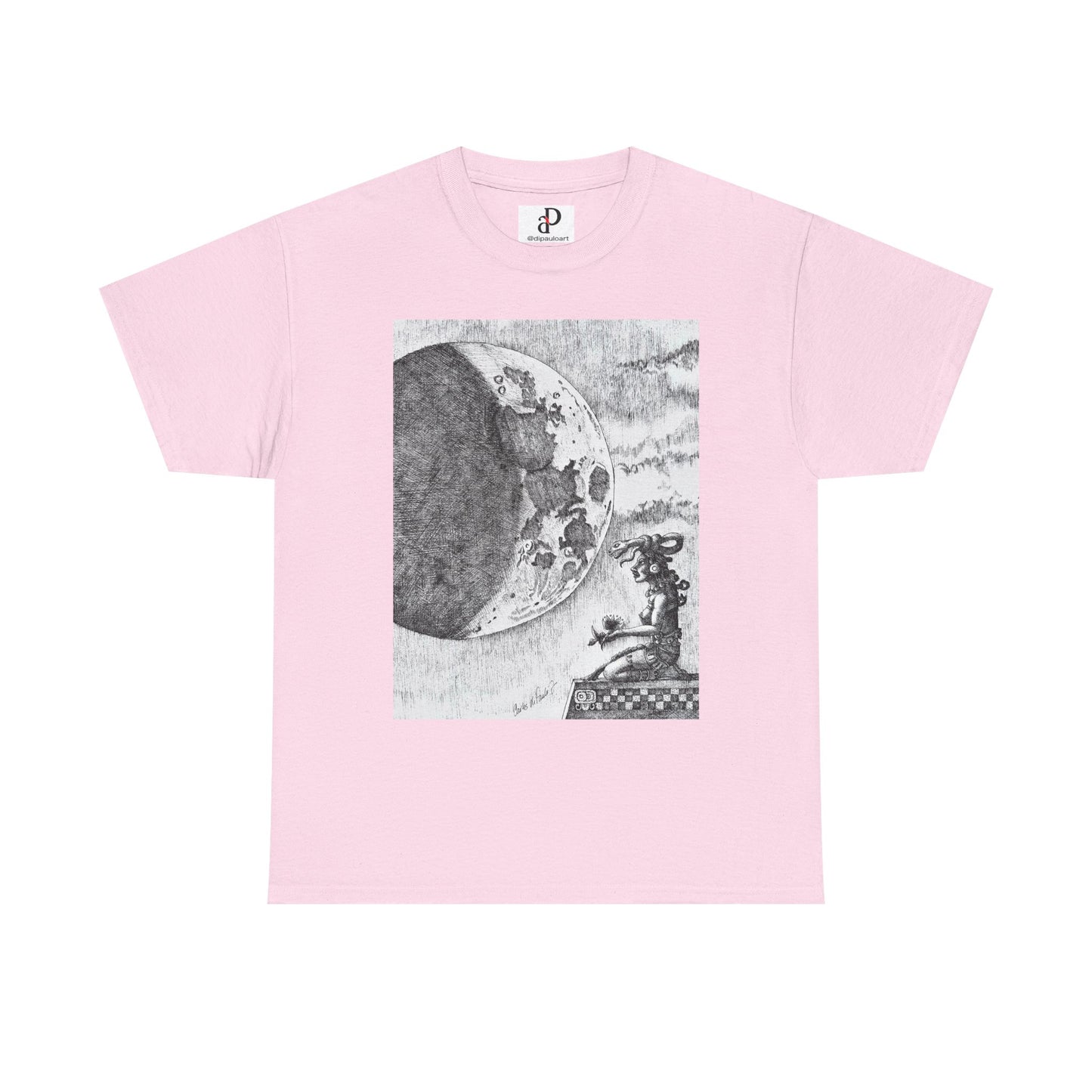 Celestial Dreamer Tee, Unisex Heavy Cotton T-Shirt, Night Sky Graphic Shirt, Cosmic Art Tee, Perfect for Stargazers, Gifts for Astronomers