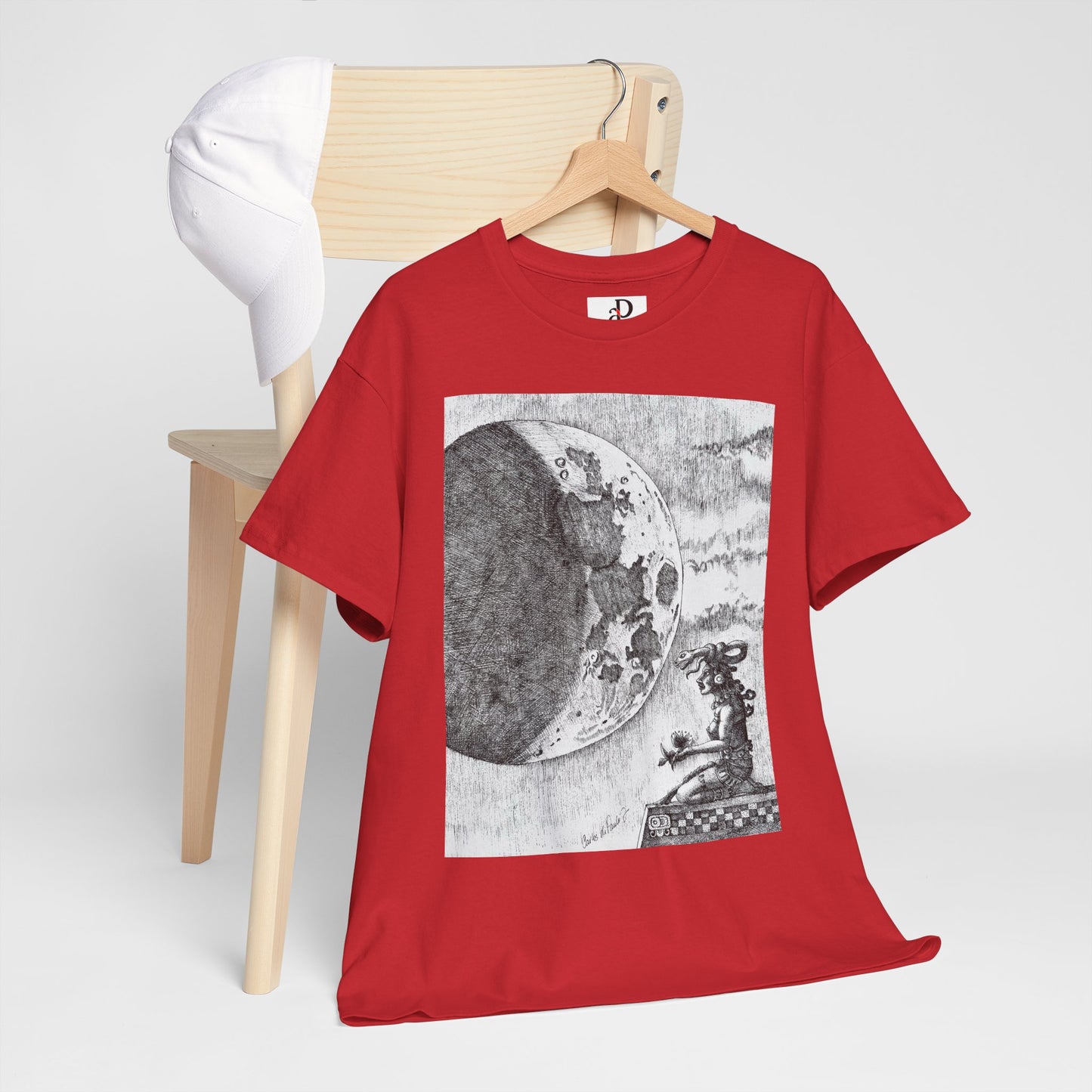 Celestial Dreamer Tee, Unisex Heavy Cotton T-Shirt, Night Sky Graphic Shirt, Cosmic Art Tee, Perfect for Stargazers, Gifts for Astronomers