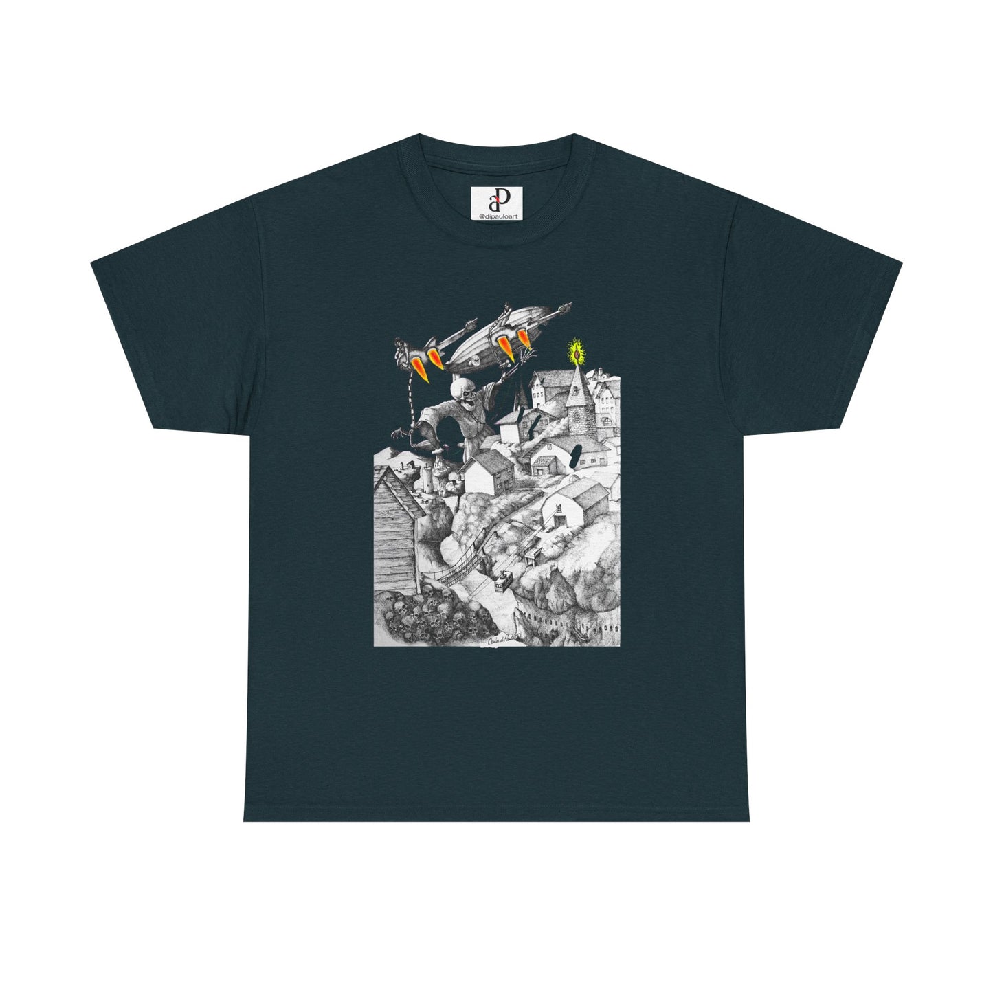 Rock and Roll Salvation Unisex Tee by Carlos di Paulo