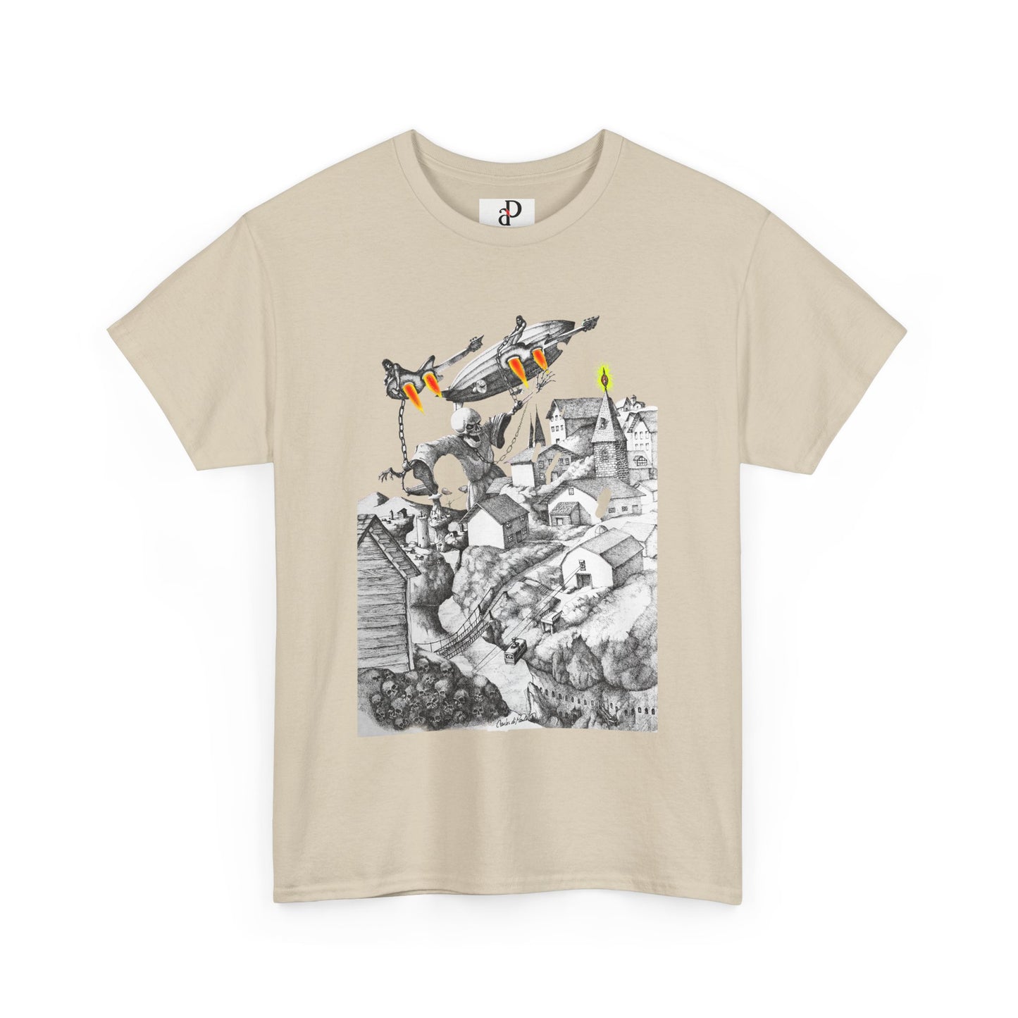 Rock and Roll Salvation Unisex Tee by Carlos di Paulo
