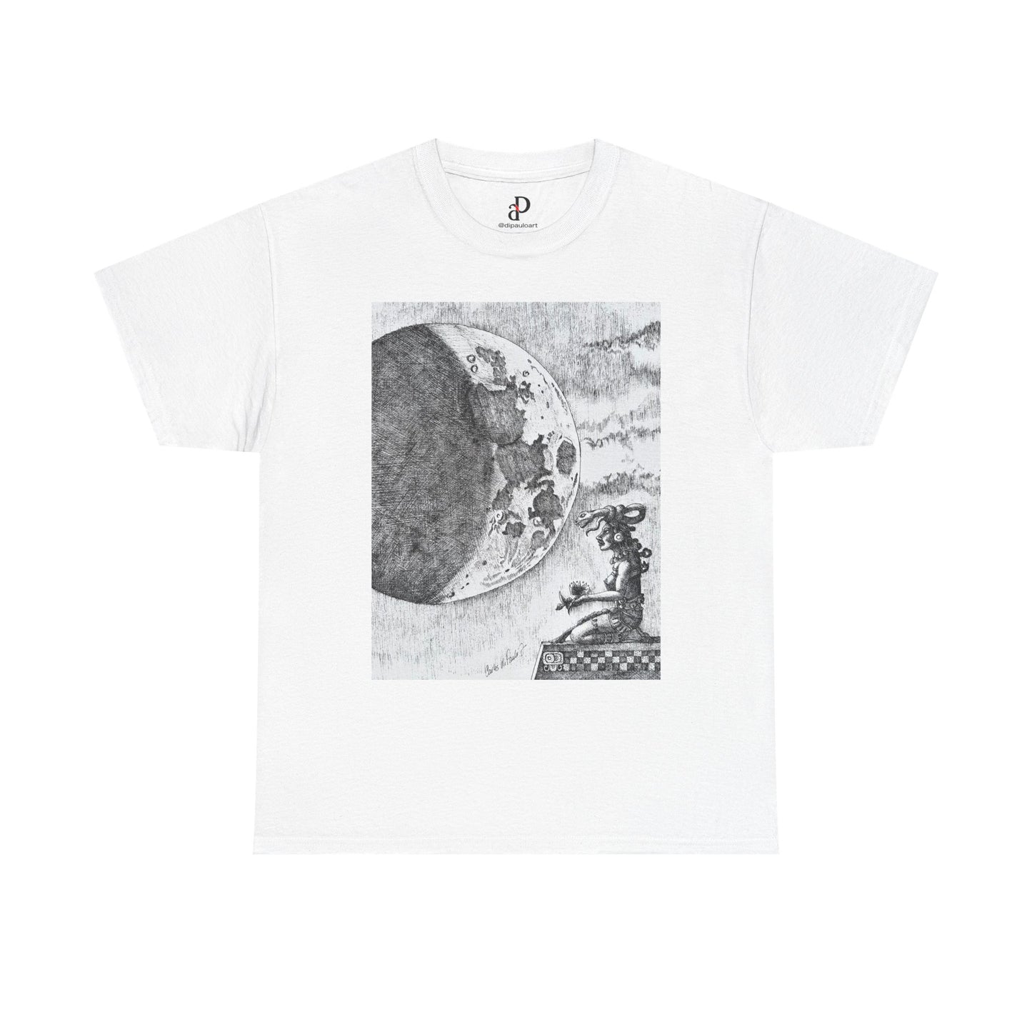 Celestial Dreamer Tee, Unisex Heavy Cotton T-Shirt, Night Sky Graphic Shirt, Cosmic Art Tee, Perfect for Stargazers, Gifts for Astronomers
