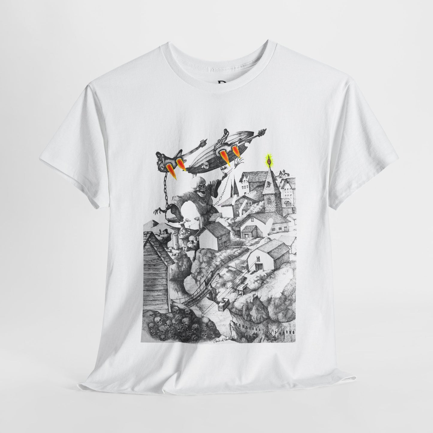 Rock and Roll Salvation Unisex Tee by Carlos di Paulo